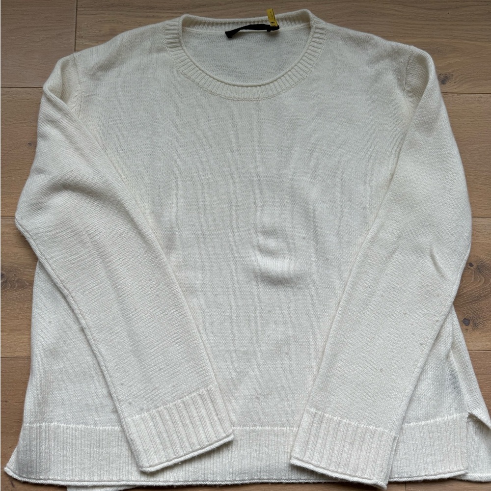 Jenni Kayne Everyday Sweater in Ivory size M